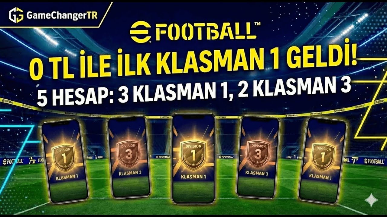 eFootball (Steam PC) | PERŞEMBE YENİLİK | VS  | Etkinlik | Sezon 5 Hedef 5 Fakir Hesap Klasman 1 |