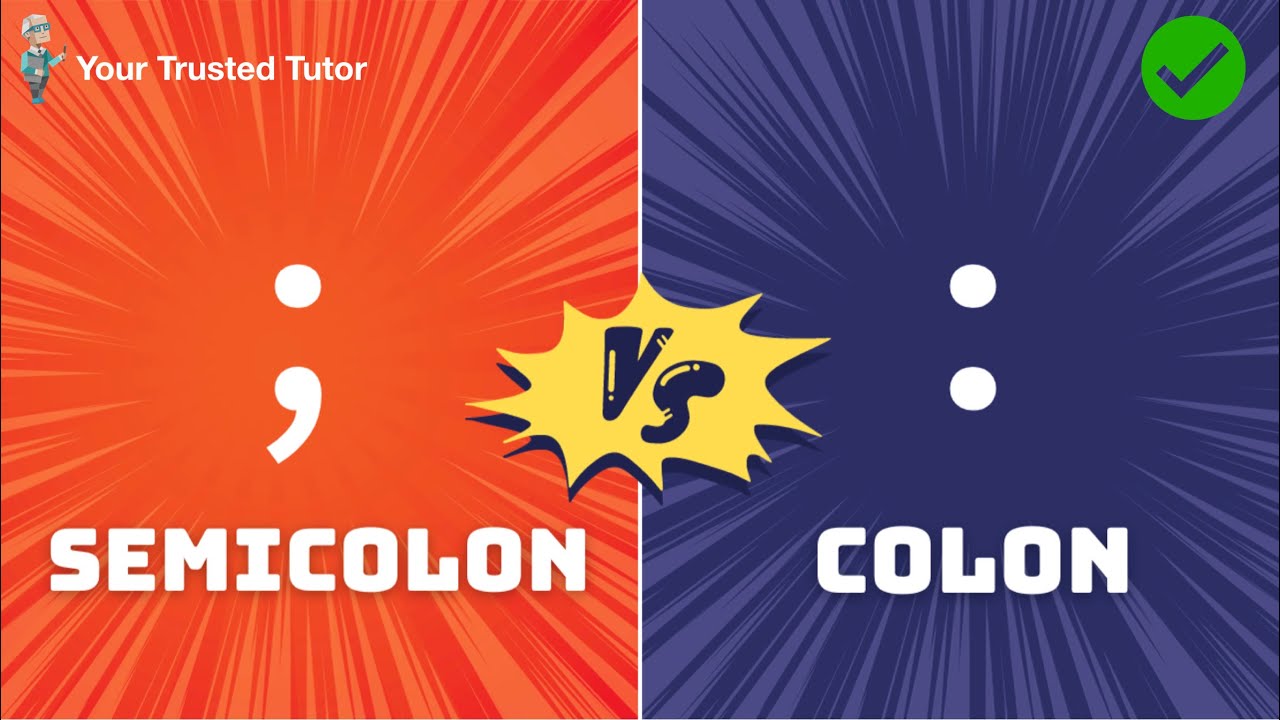 Semicolon Vs Colon | Colon or Semicolon First? Explained with Examples | GED RLA English Punctuation
