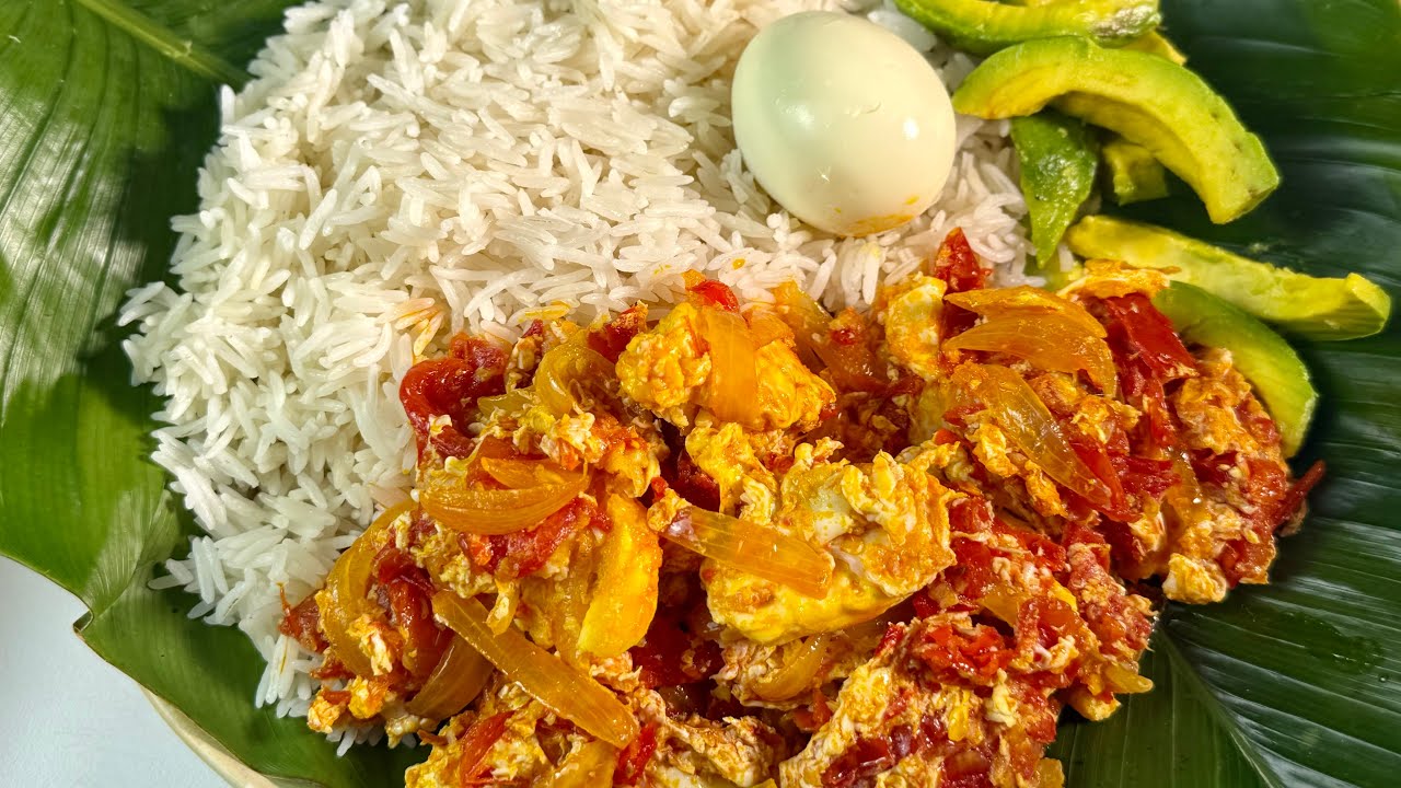 Яичное рагу на пальмовом масле (Dzomi Koklodzi Tadi)