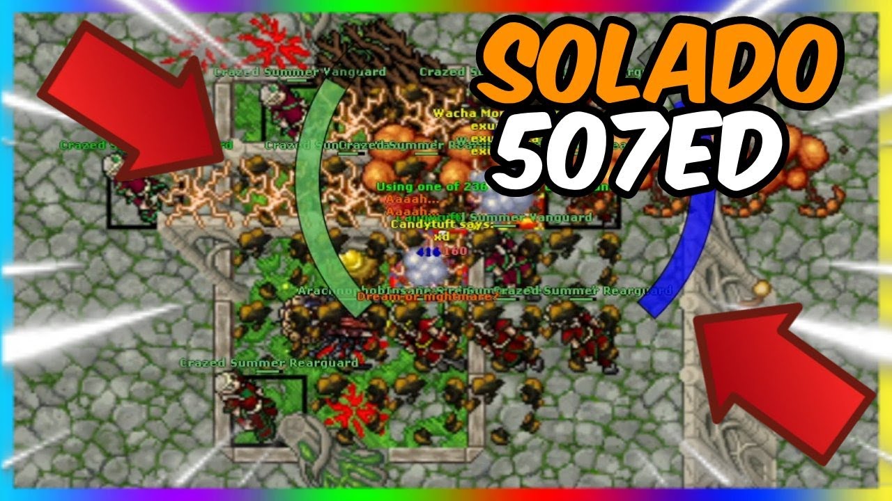 Nowy maciuś wlaczyl PK i wuja go musial wyjasnic | Tibia (507ED)