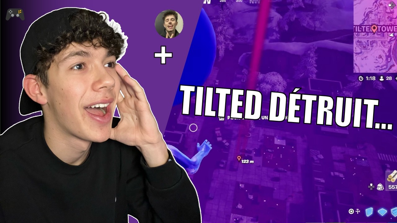 On a RASÉ Tilted Towers ! (Fortnite)