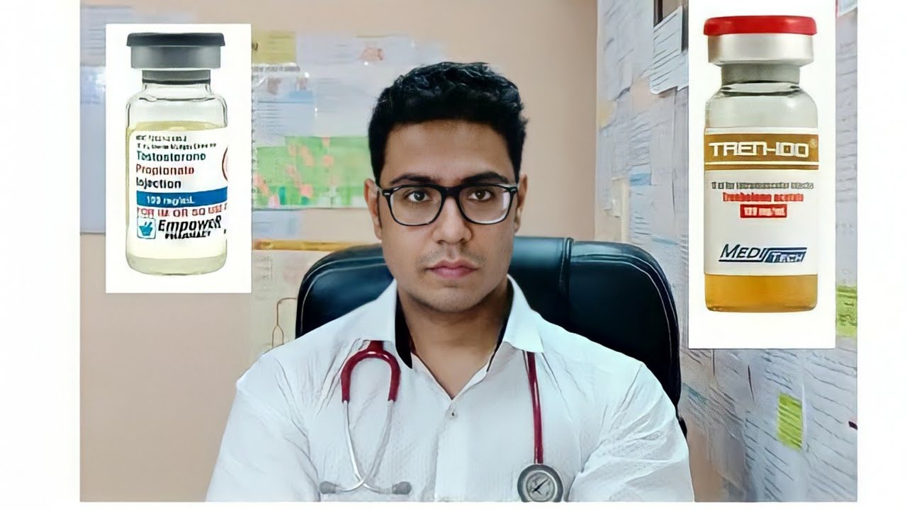 Doctor explains basic steroid cycle for getting Ripped( in Hindi )