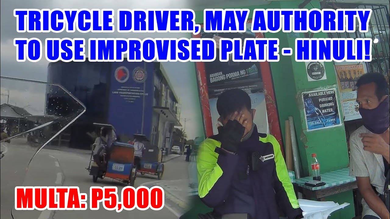 AUTHORITY TO USE IMPROVISED PLATE, DAPAT WALANG EXPIRATION DATE!