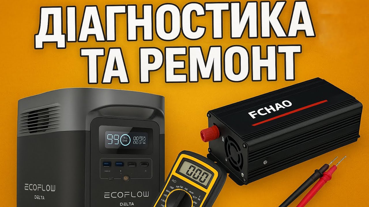 ⚡ EcoFlow Delta - Overload 50Hz | Fchao 1500W