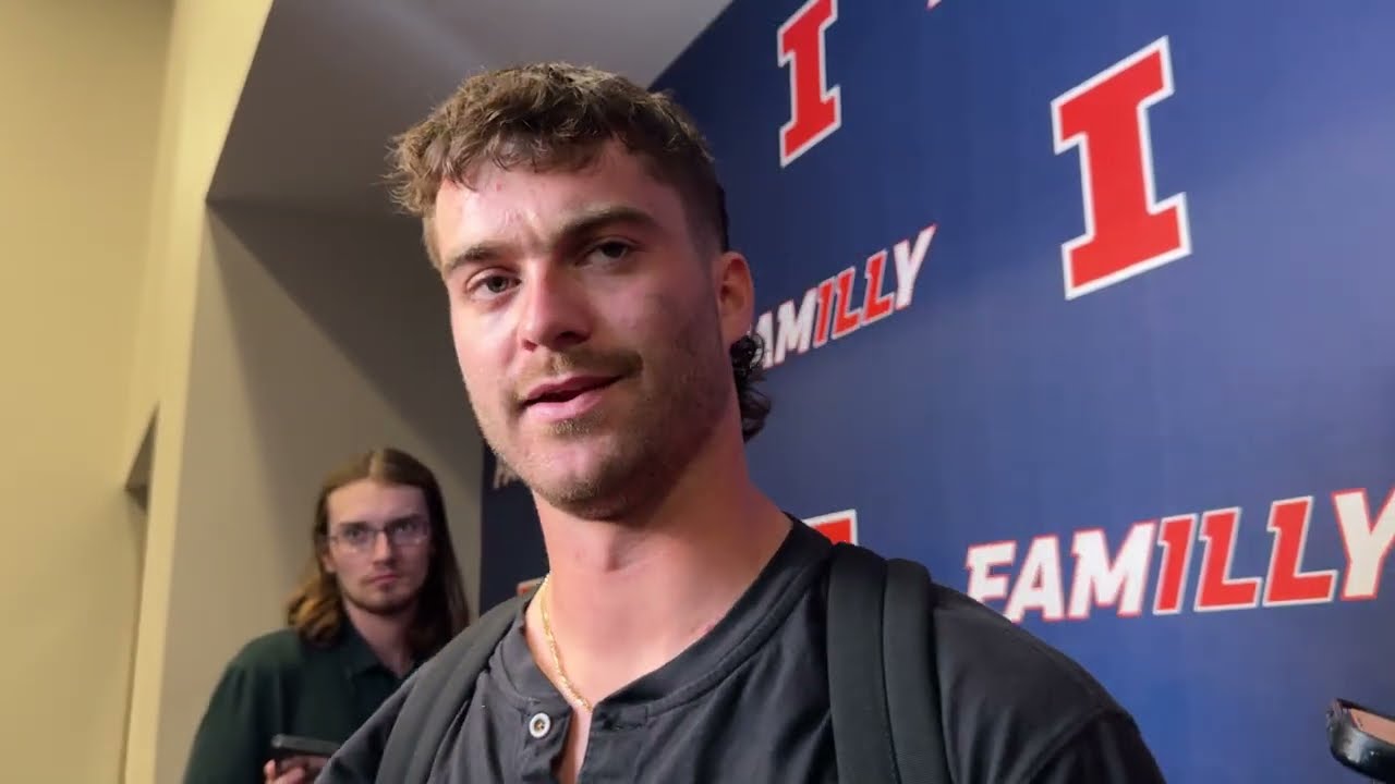 WIU postgame: Illini QB Luke Altmyer