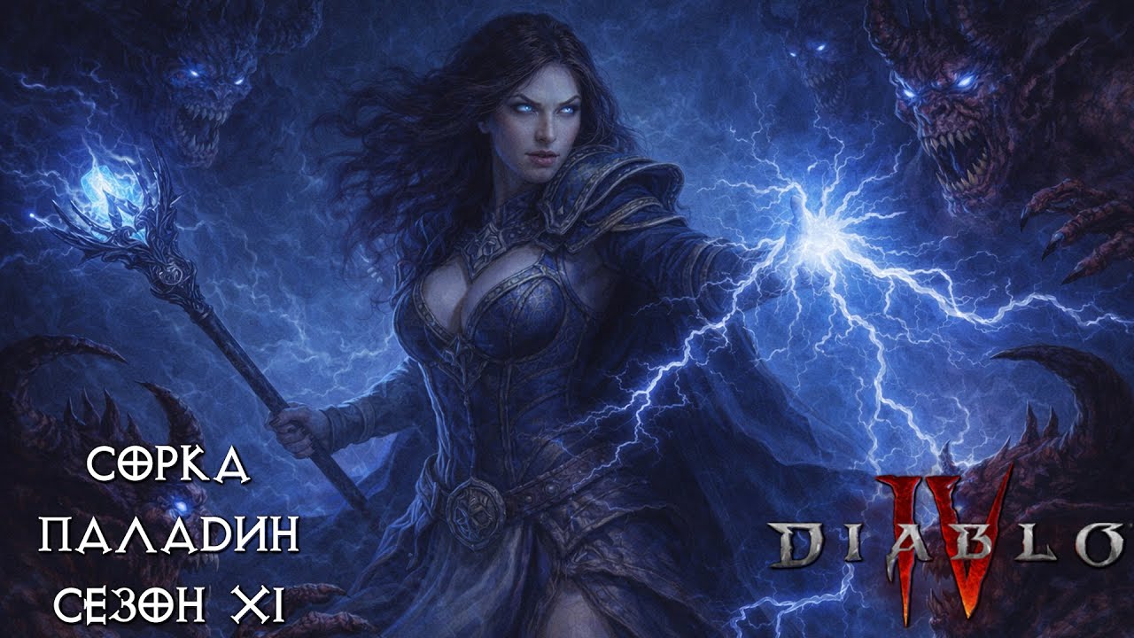 🔥Diablo IV🔥 - Сорка, паладинка - фарм шутников и уников, сезон 11