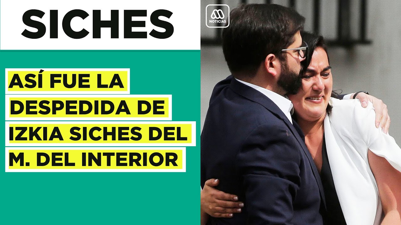 Emocionada en la ceremonia: El abrazo de Izkia Siches con Gabriel Boric tras dejar el cargo