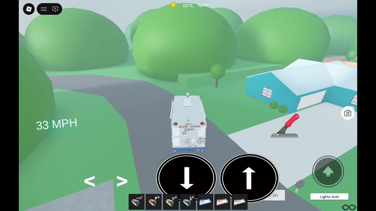 Mister Softee ice cream truck in roblox! [Mister Softee Breaks Down!]