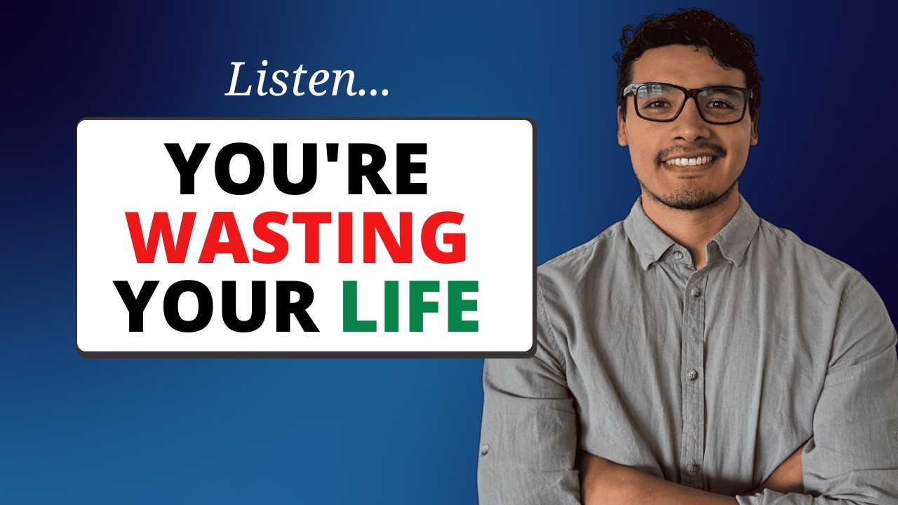 Why Most People Waste Their Time Every Day | Slow English Podcast | Real English Talks with Peter