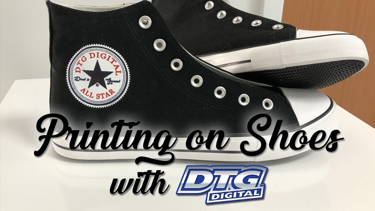 Printing on Shoes using the DTG M2