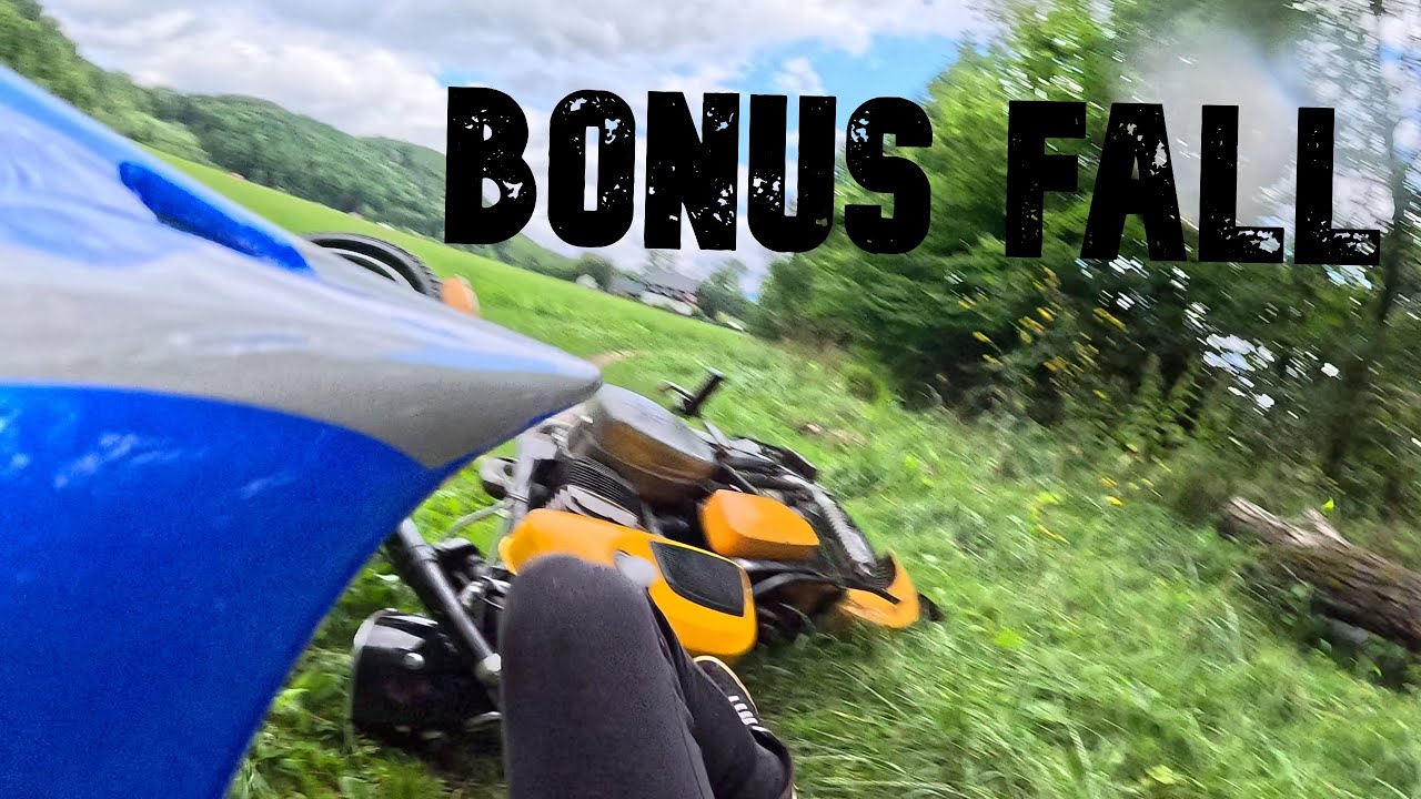 Ride on ČZ 175 + Small Crash