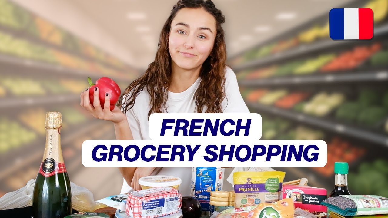 Ce qu'il y a dans mon sac de course du supermarché
