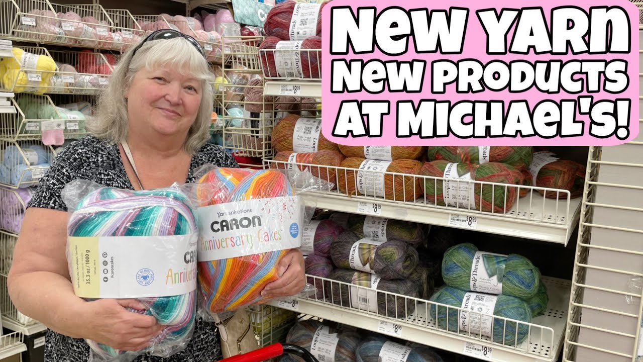 Новая пряжа и многое другое в Michael's! Купили бы вы эту новую пряжу? #michaels #пряжа #вязаниек...