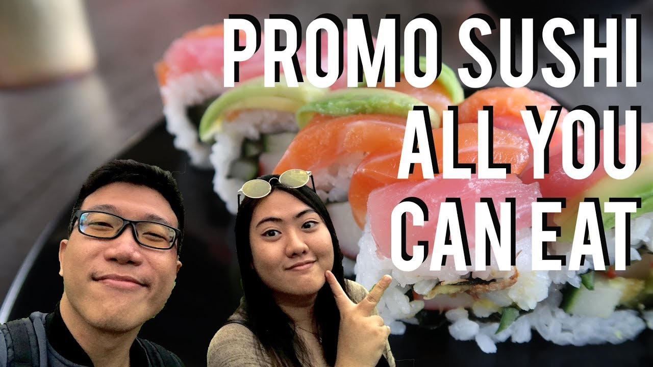 VLOG Ep.1 | PROMO SUSHI ALL YOU CAN EAT SAMPE KENYANG *EGO