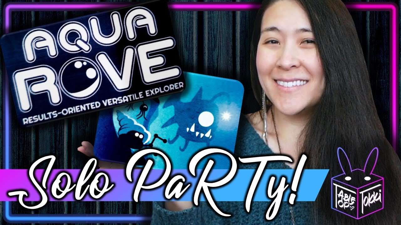 Aqua ROVE 🫧 | Solo Board Game PaRTy!!! (Playthrough and Review/ Tutorial, yup!) 🎉