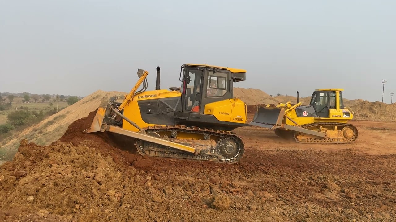 LiuGong LD20D Dozer Woking In Dump Yard