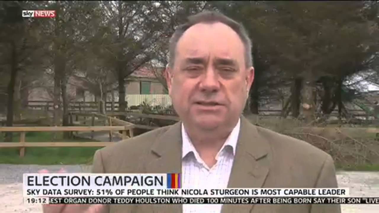 Scotland's former First Minister Alex Salmond discusses the general election