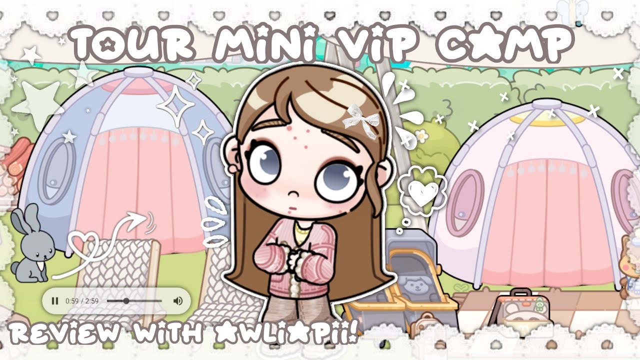 AVATAR WORLD || TOUR MINI VIP CAMP FREE TO COPY BY PII || AESTHETIC VIEW