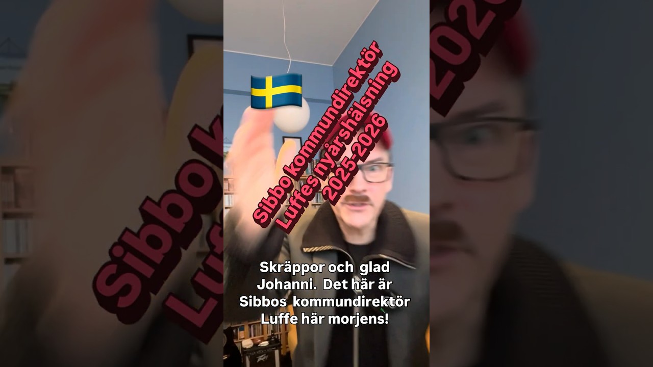 Luffes nyårshälsning 2026. 