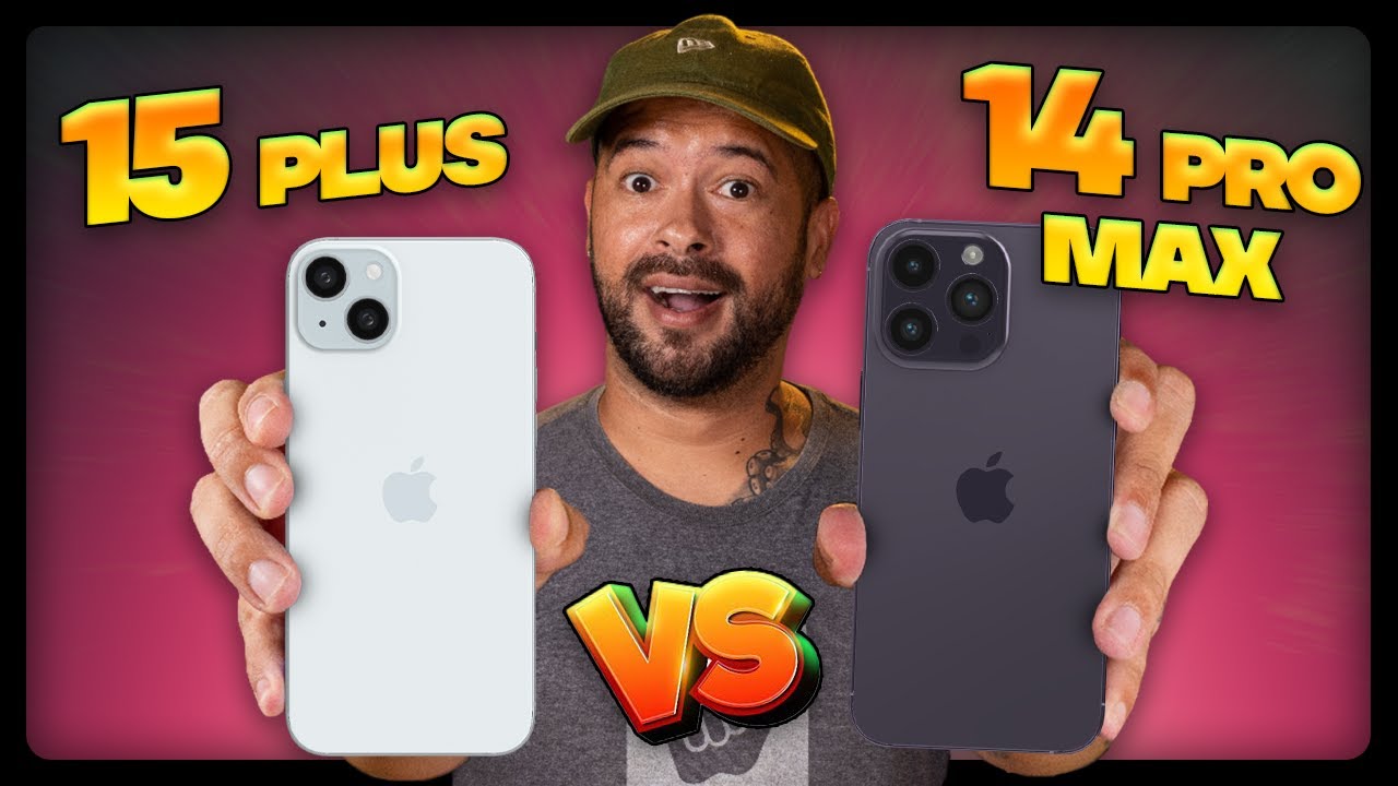 IPHONE 15 PLUS ou IPHONE 14 PRO MAX qual COMPRAR em 2024? 🤔
