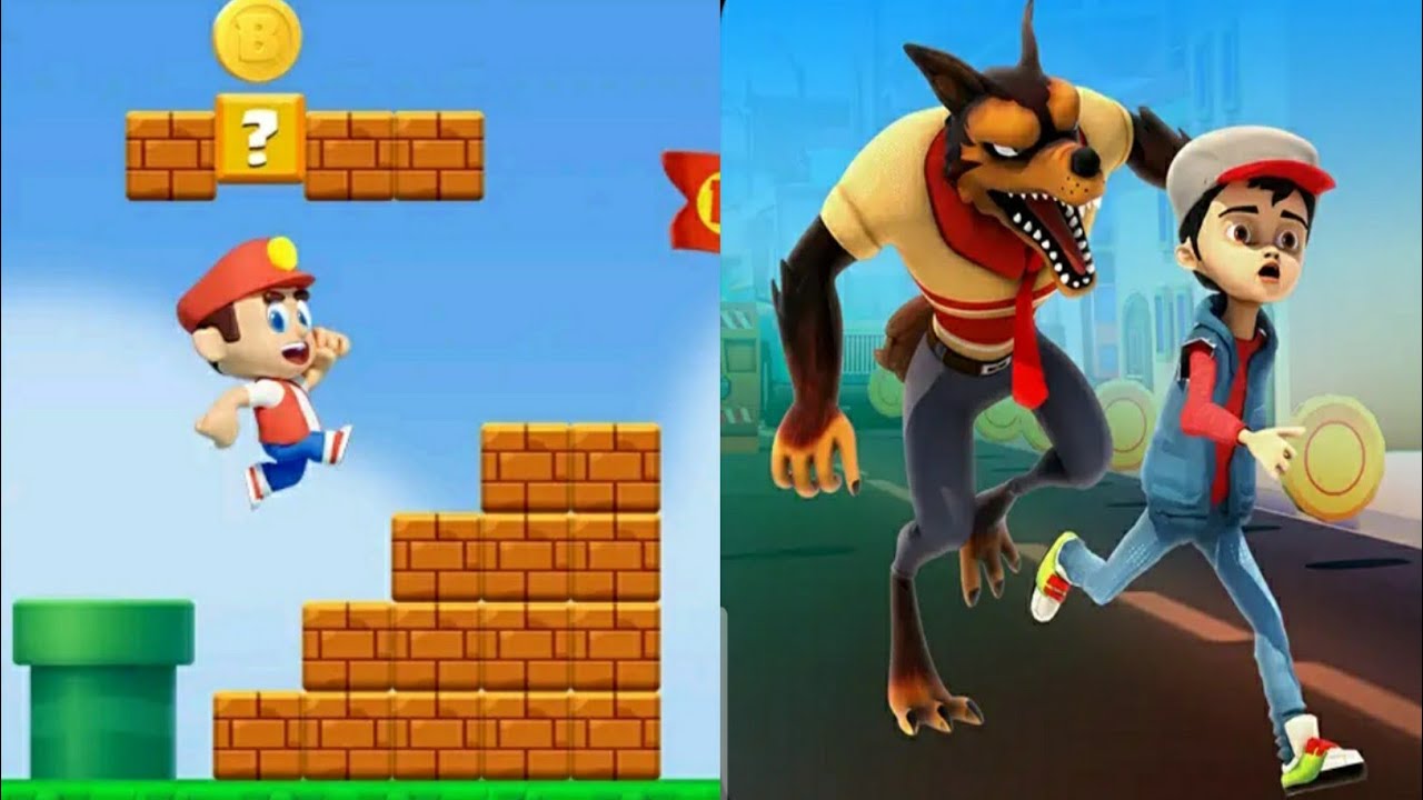 Super Tony - 3D Jump n Run Game VS Big City Runner 3D Gameplay
