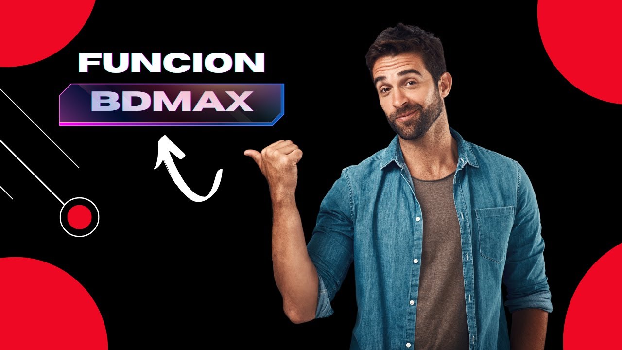 FUNCION BDMAX EN EXCEL