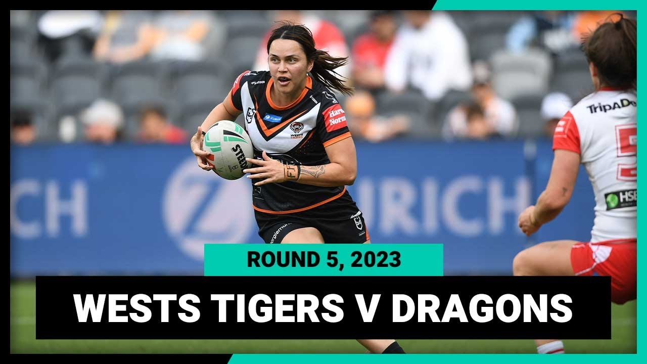Wests Tigers v St George Illawarra Dragons | NRLW 2023 Round 5 | Full Match Replay
