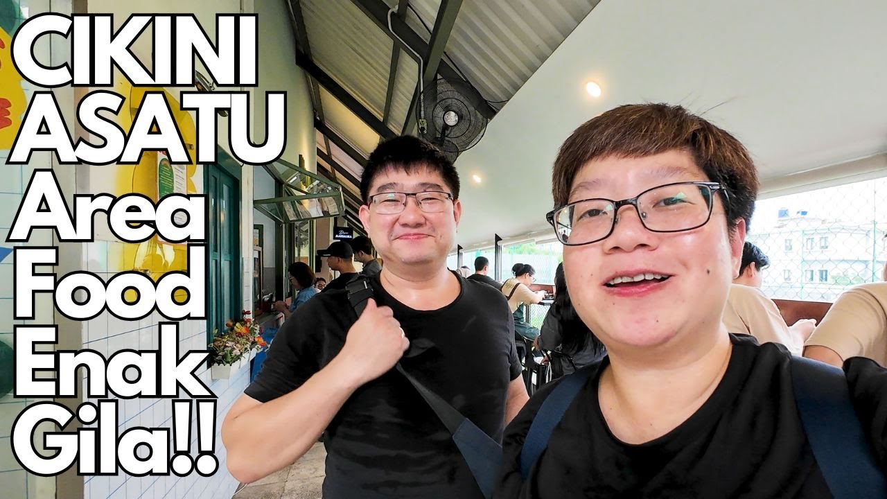 CIKINI ASATU Food Area Jakarta CRAZY DELICIOUS!! [ENG SUB]