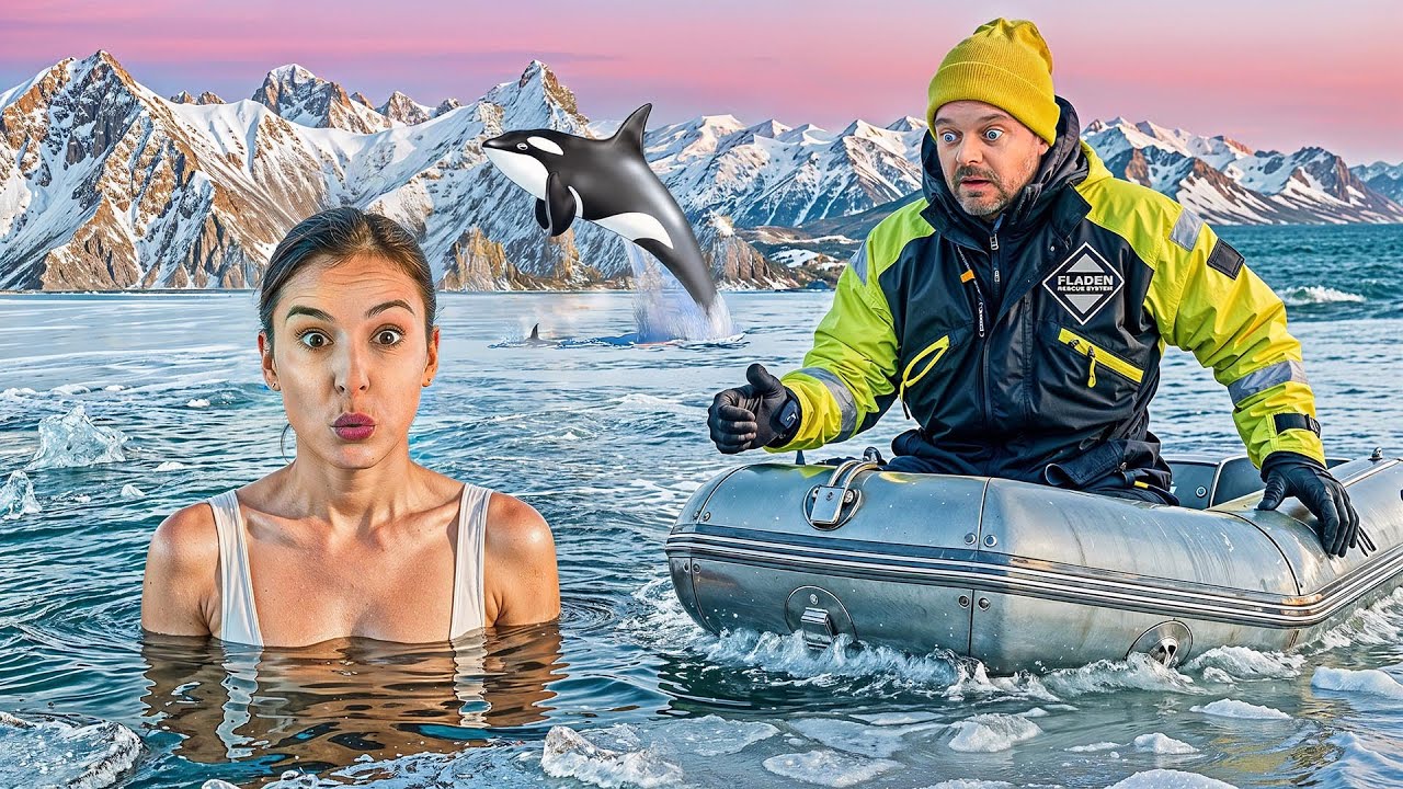Am făcut baie în apa înghețată la -14 °C! Experiențe extreme la Cercul Polar