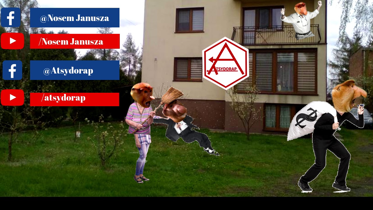 SOMSIAD ZAWSZE BĘDZIE KRADŁ (AronChupa - Rave in the Grave PARODIA) feat. atsydorap | Nosem Janusza