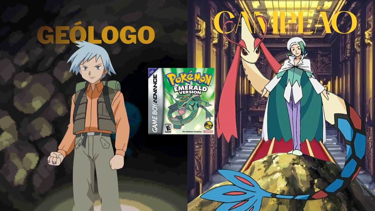 Porque Wallace é o campeão em Pokémon Emerald