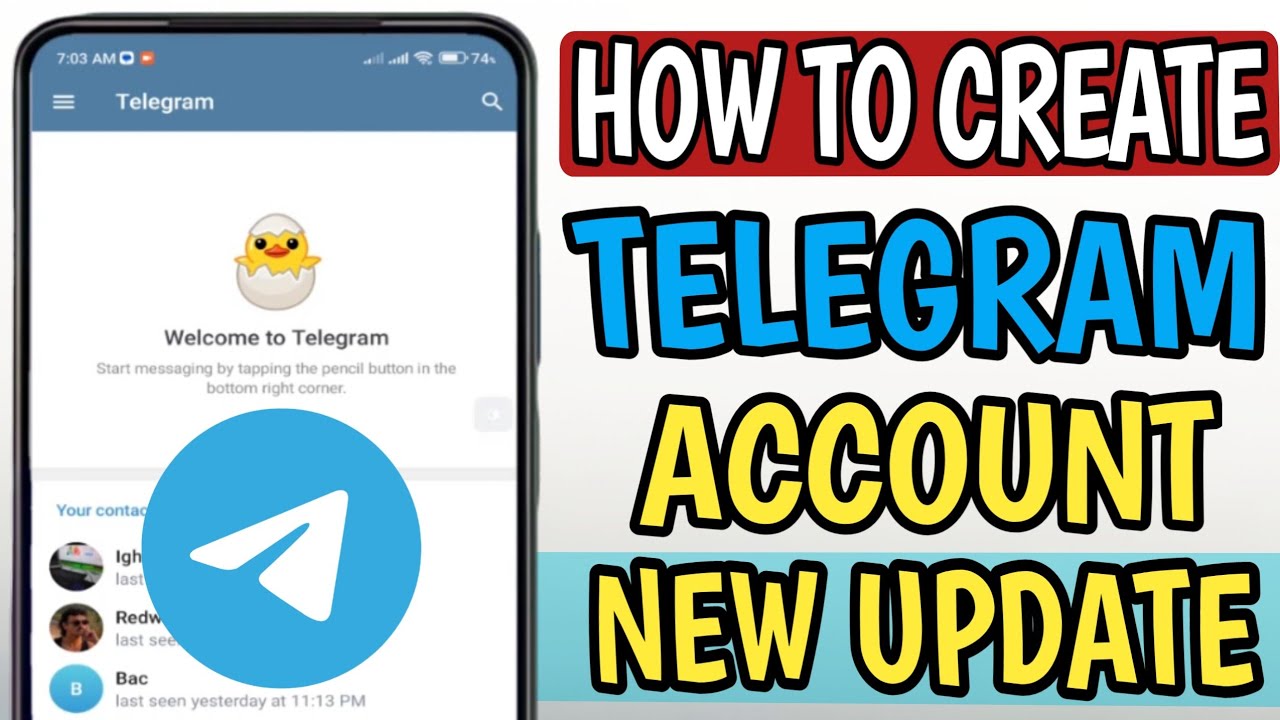 how to create Telegram account new update 2024
