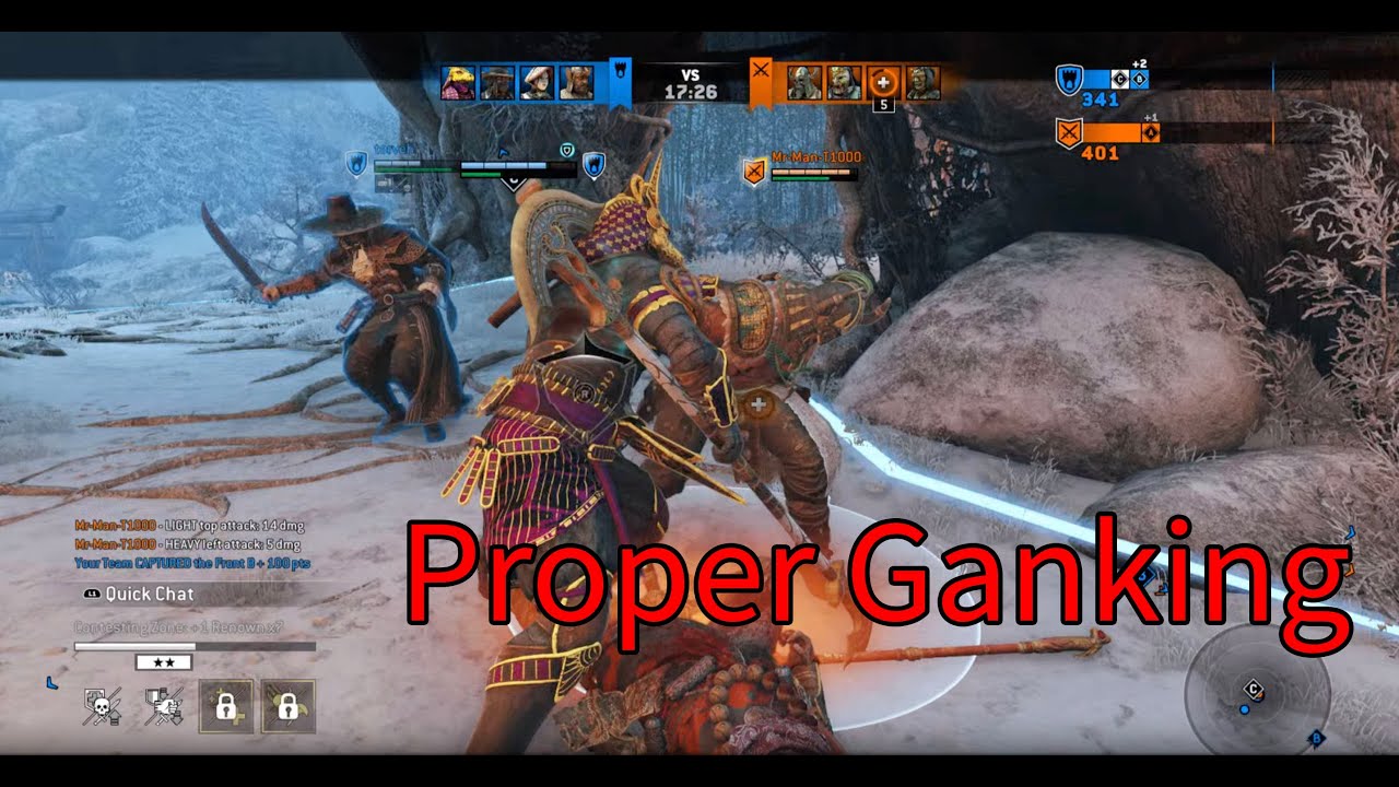 How to Gank PROPERLY Vol. 1 [For Honor]