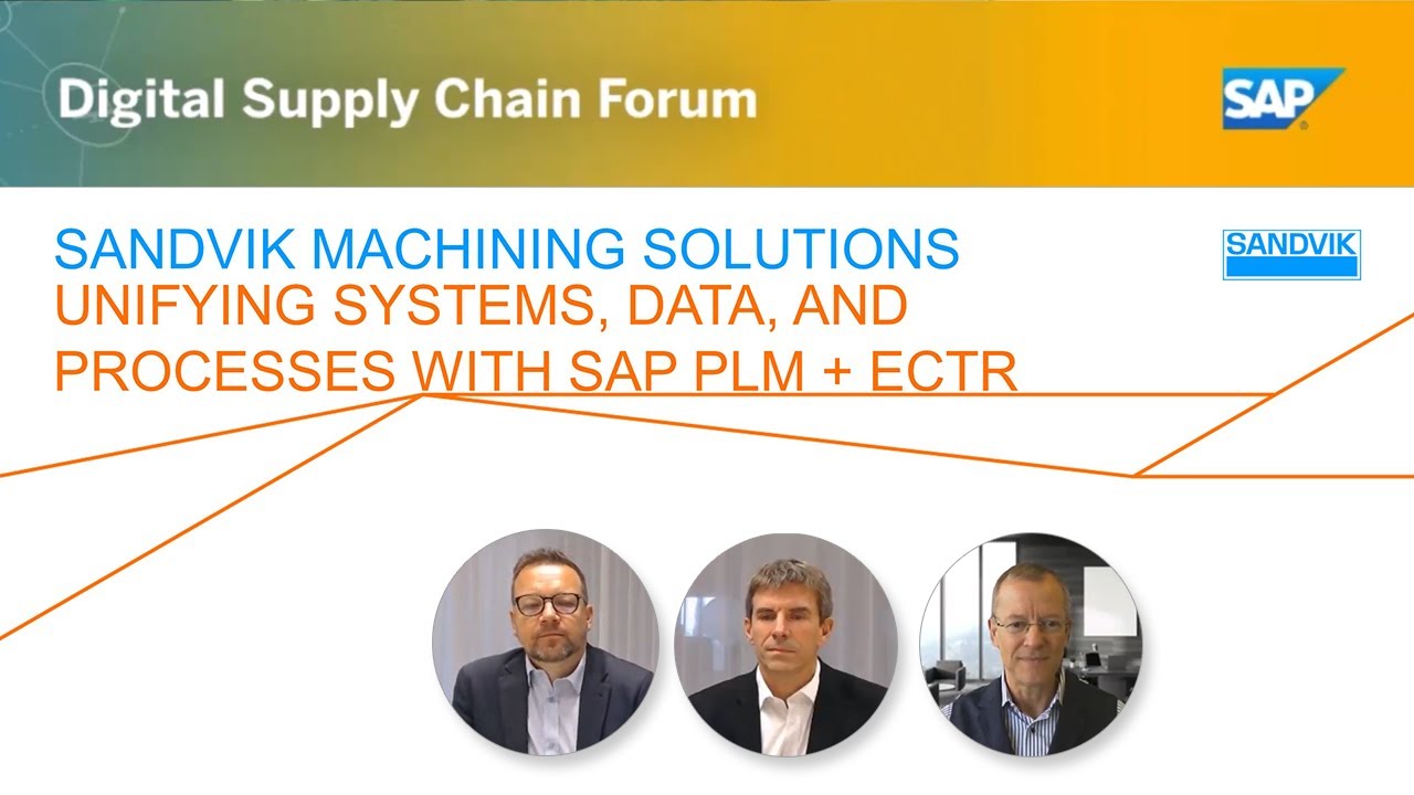 SANDVIK | Unifying Systems, Data, and Processes with SAP PLM & ECTR