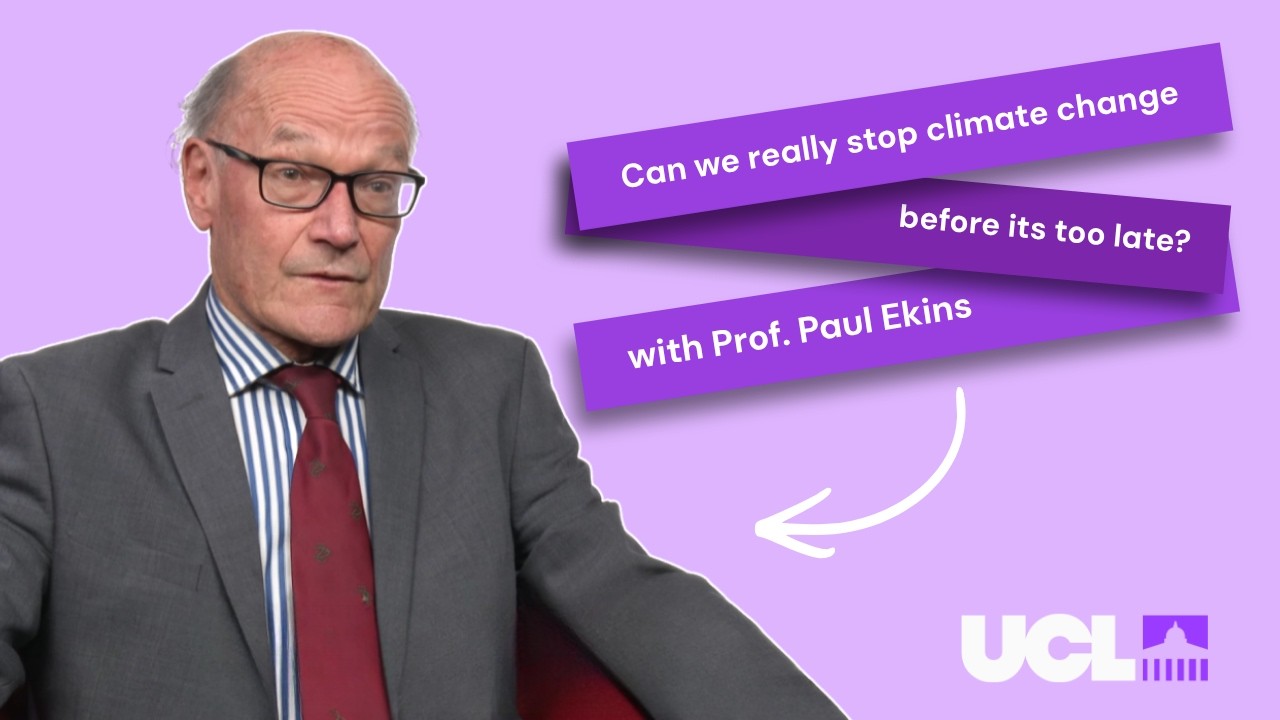 Achieving real zero emissions - Prof Paul Ekins