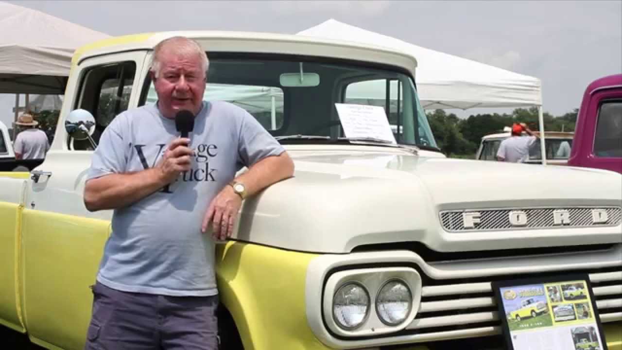 1959 Ford F-100 Owner Interview (2014 Vintage Truck Show)