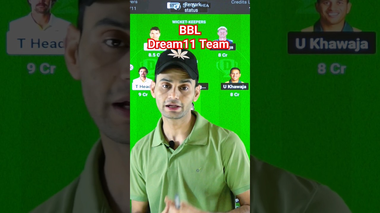 STR vs HEA Dream11 Team, STR vs HEA Dream11 Prediction #bbl #dream11 #fantasywala