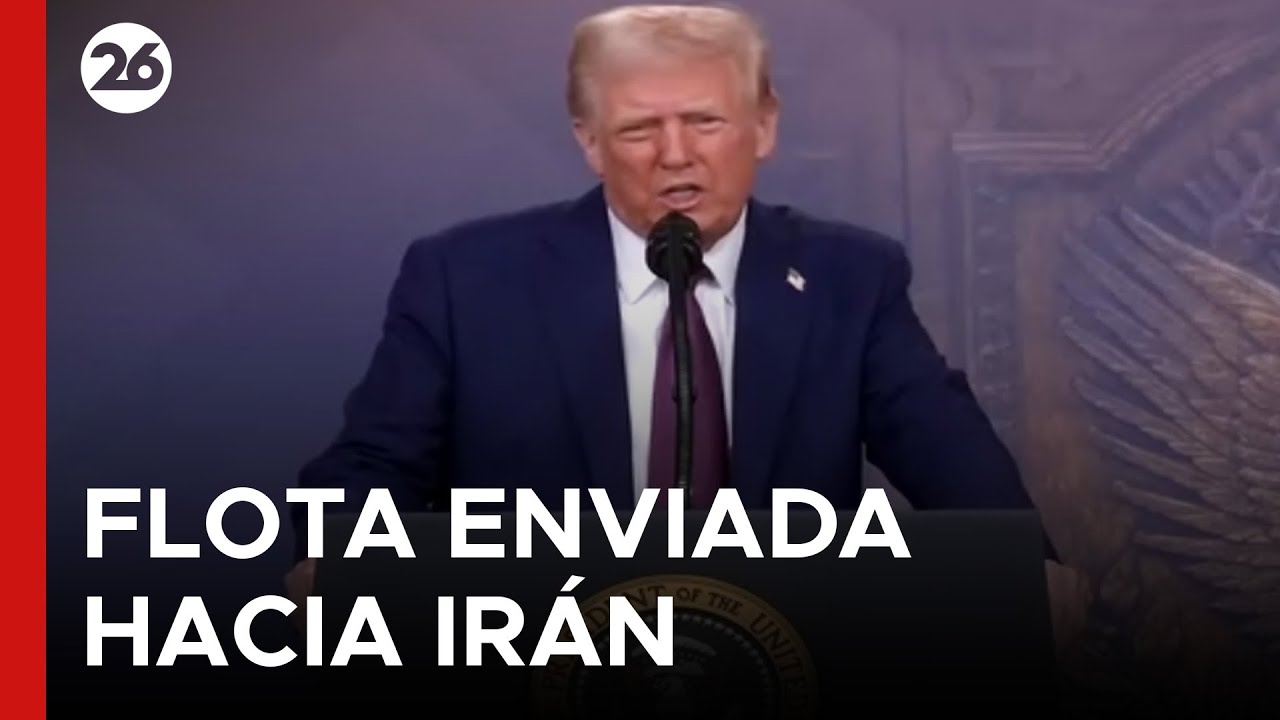 🇮🇷 AMENAZA CRECIENTE | Trump envía una flota militar hacia Irán