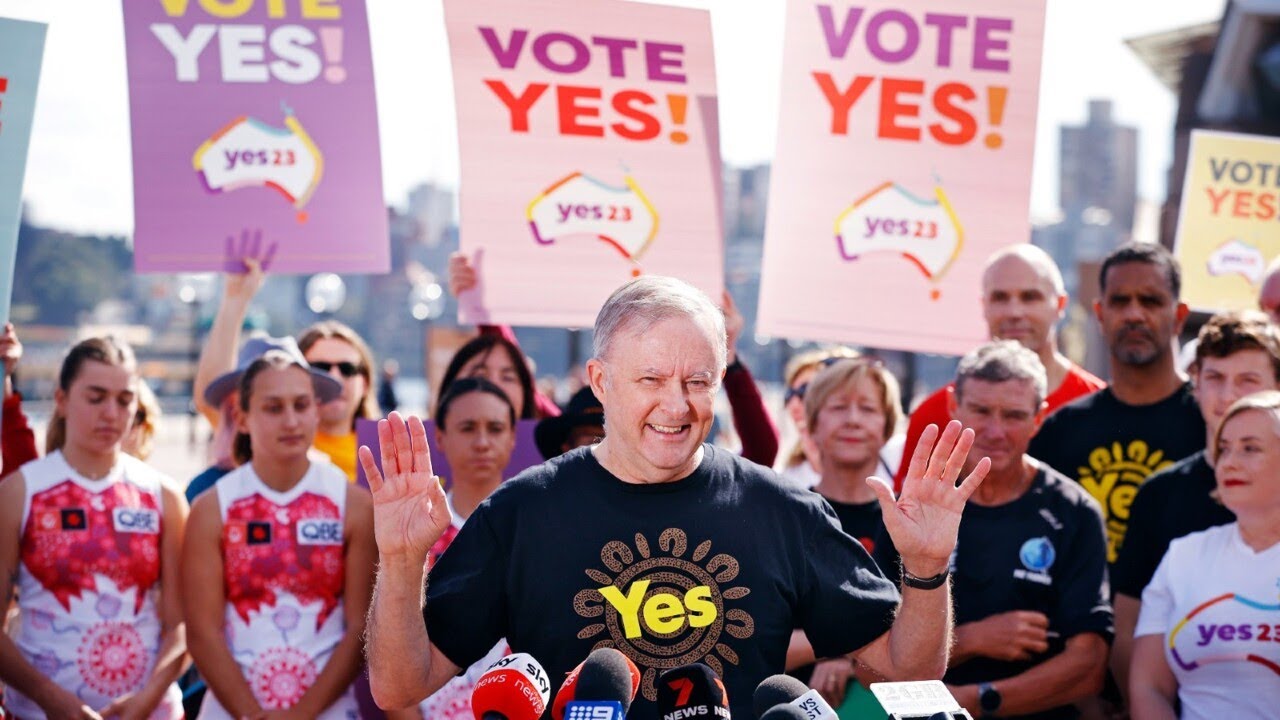 Anthony Albanese 'hellbent on dividing' Australia with the Voice