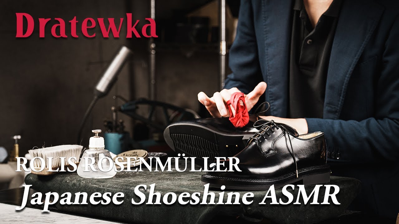 【ASMR】Japanese Shoeshine | 104