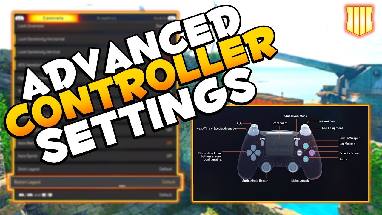 Advanced Black Ops 4 Game Settings After 1.21 Update | CoD BO4