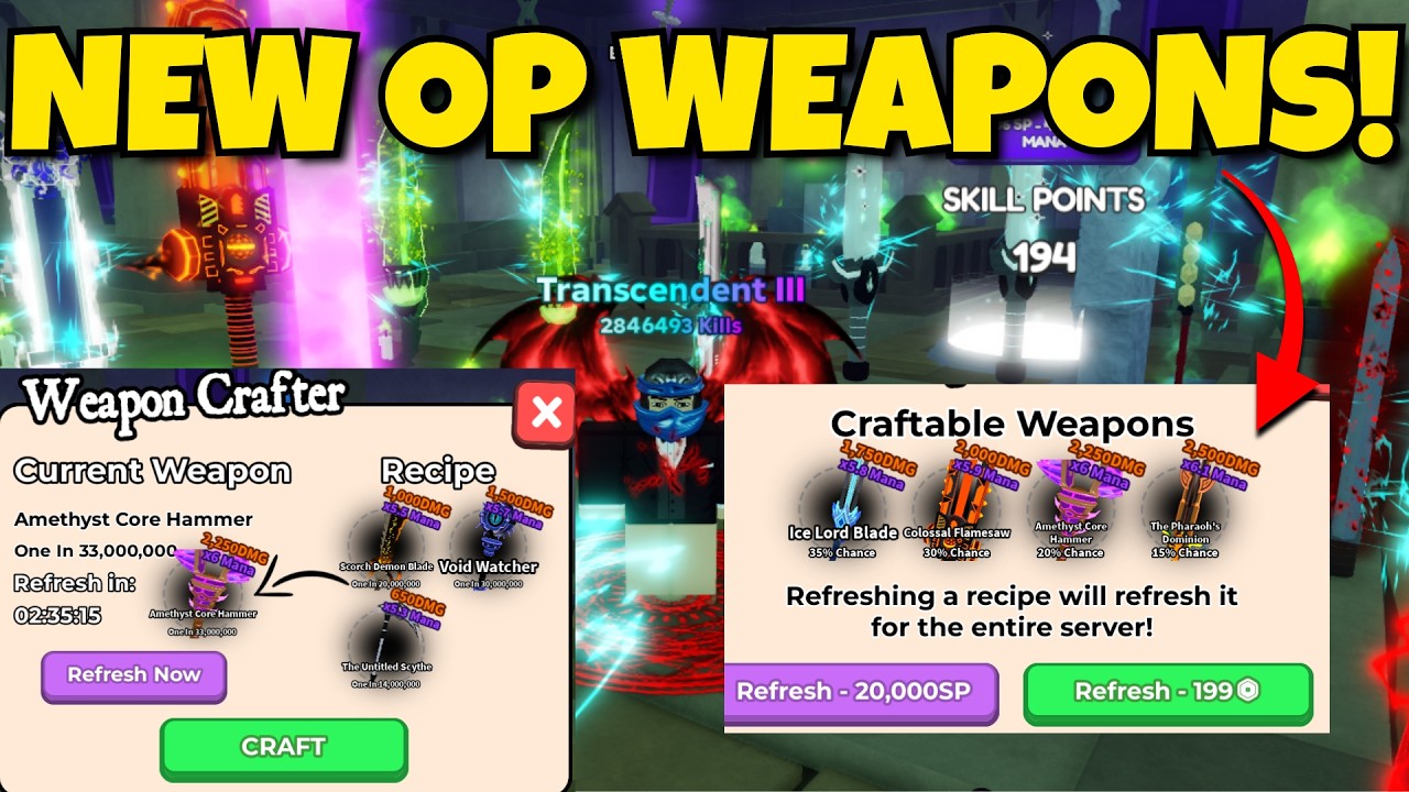 The FASTEST Way to Get NEW OP Weapons in Untitled Melee RNG