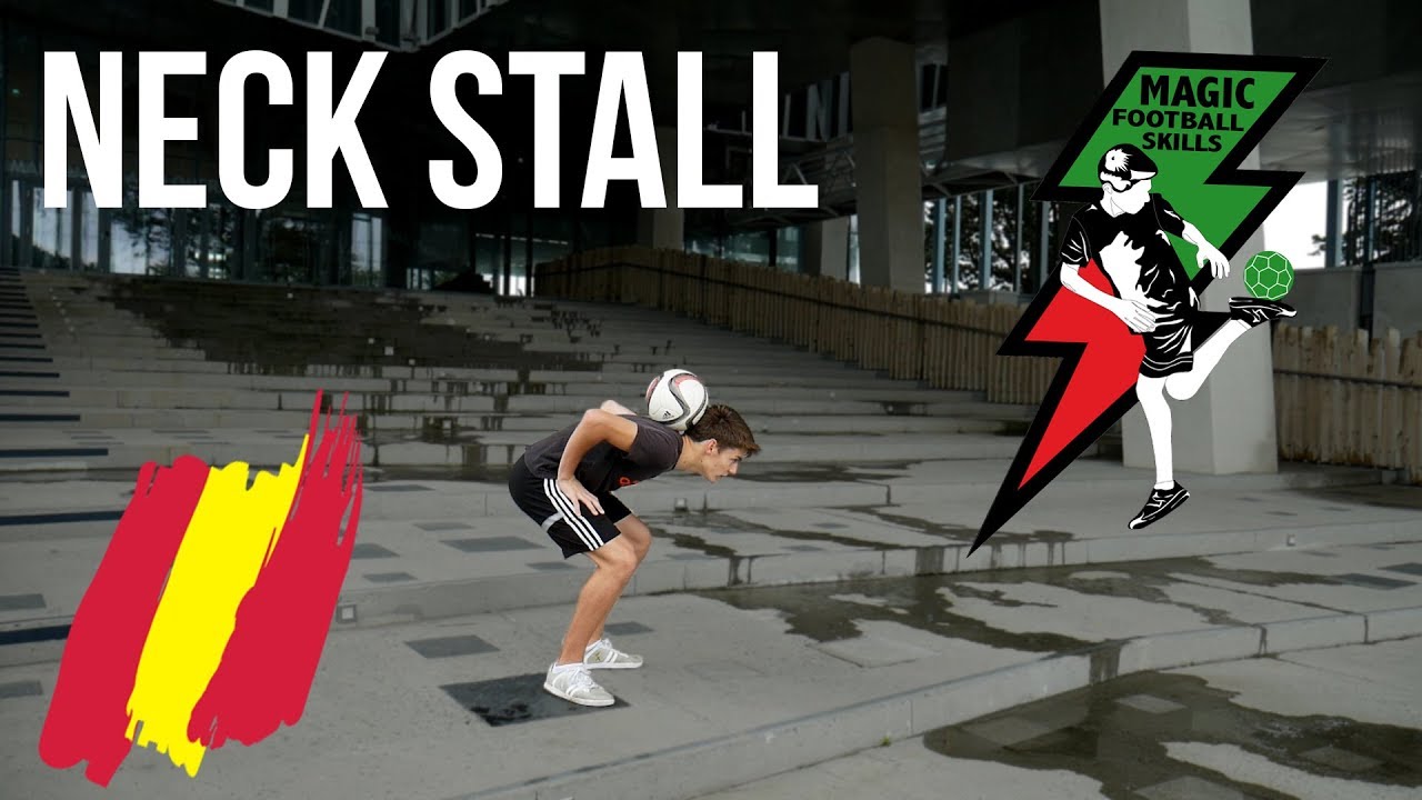 COMO AGUANTAR LA PELOTA EN SU NUCA ( NECK STALL ) / TUTO #26 / FREESTYLE FUTBOL