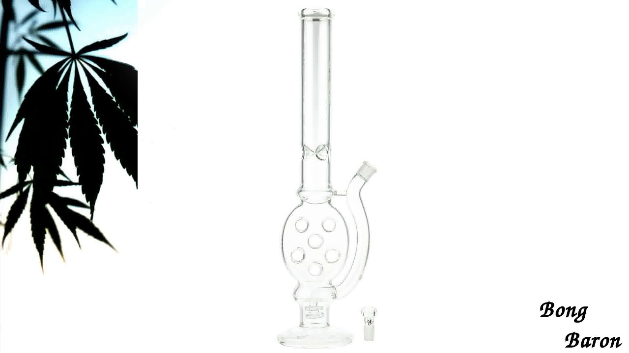 WS Swiss Cheese Perc Stemless 7mm Glass Tube