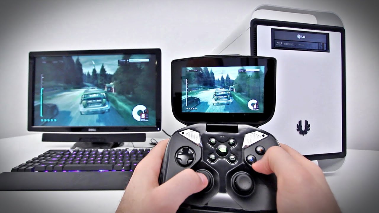 Играем в компьютерные игры на NVIDIA SHIELD! (ПОЛНАЯ ДЕМО)