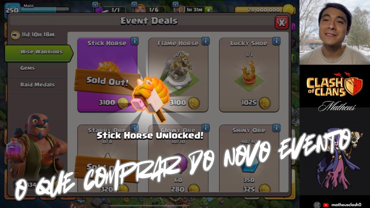 O QUE COMPRAR DO NOVO EVENTO