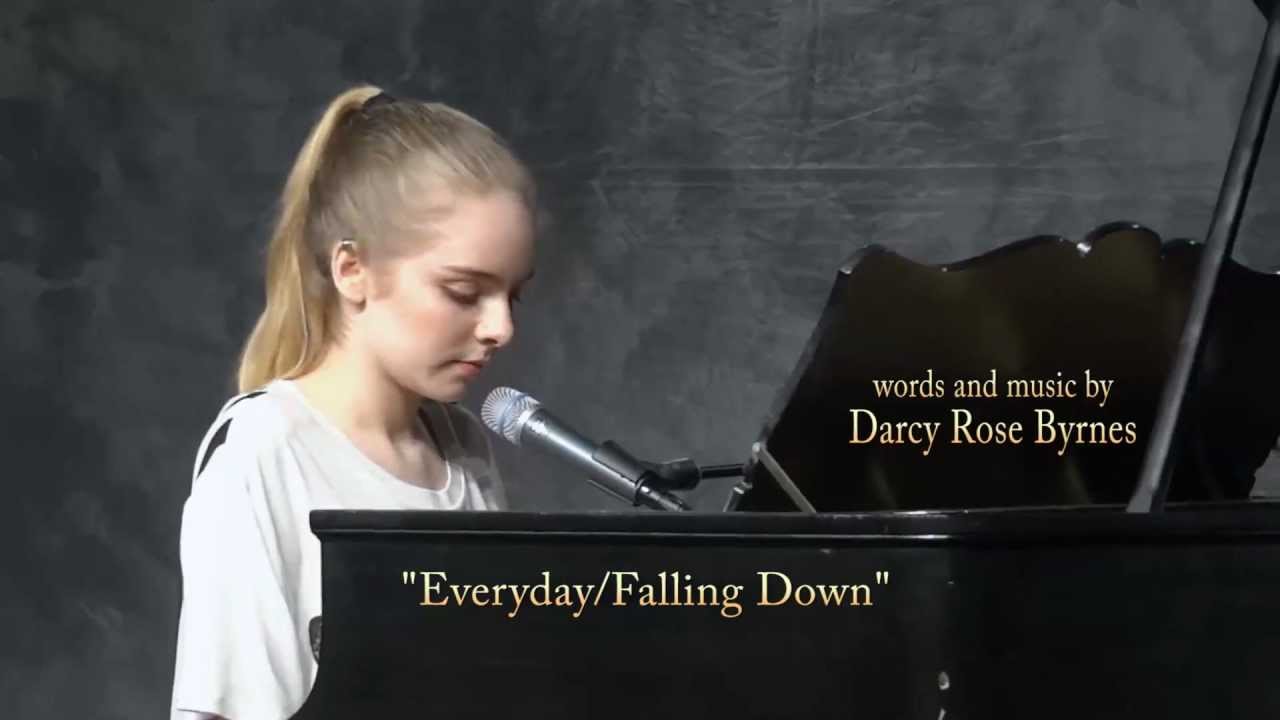 Everyday/Falling Down (words and music by Darcy Rose Byrnes) (Live)
