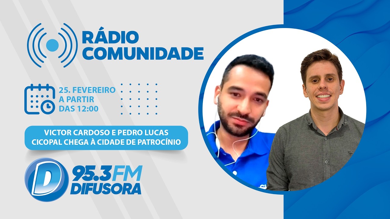 Rádio Comunidade - Cicopal chega à Patrocínio