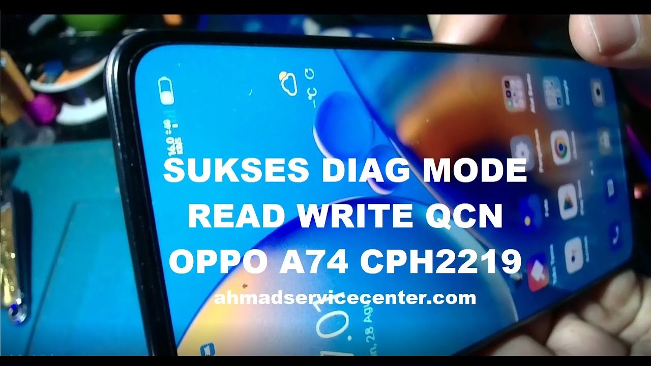 Mengatasi sinyal hilang oppo a74 CPH2219 DIAG , QCN