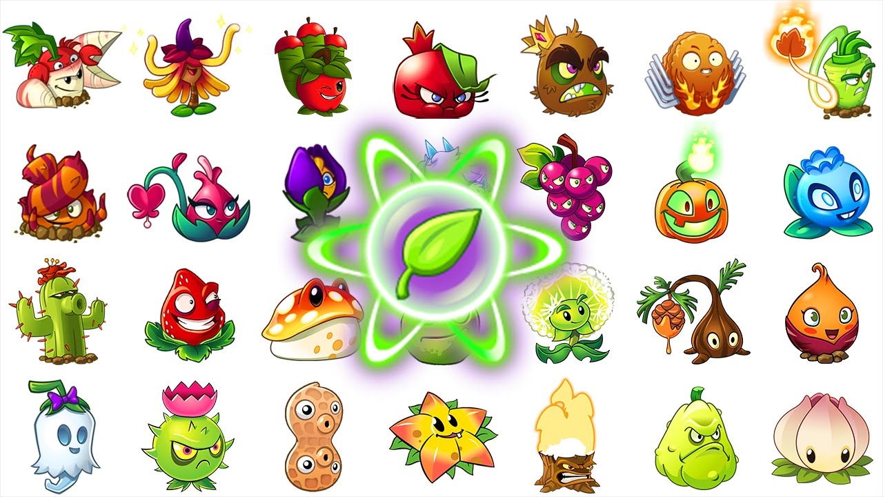 All Premium Plants Power-Up! in Plants vs Zombies 2